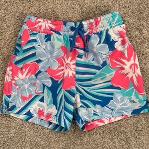 Boys Vineyard Vines 18-24 Month Floral Print Swim Shorts